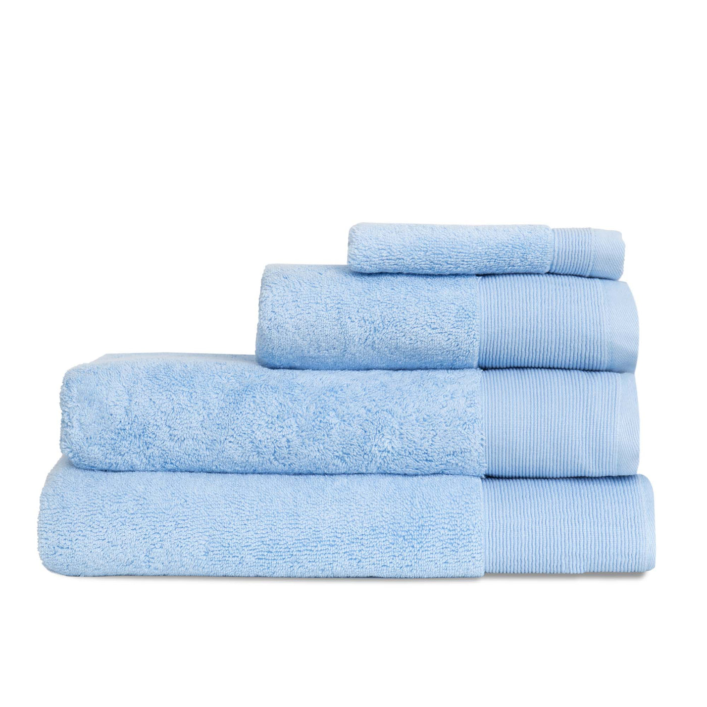 Como Blue 700gsm Organic Cotton Towel Collection