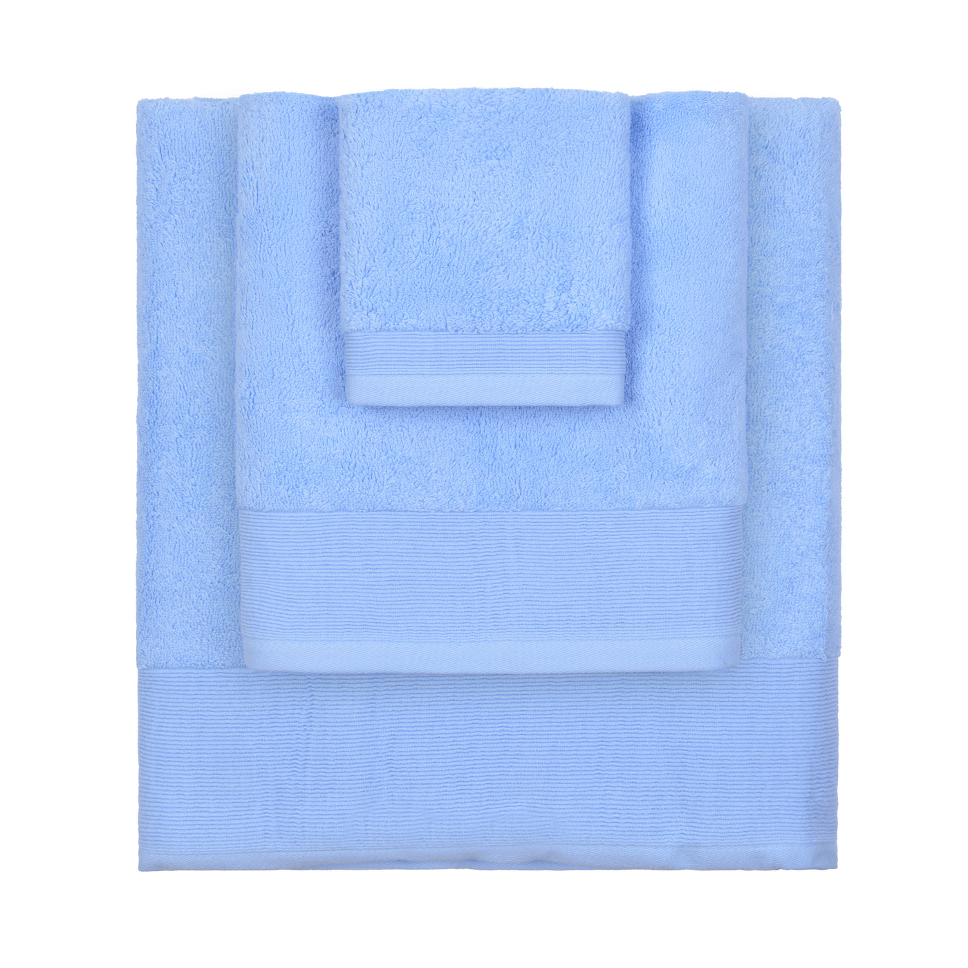 Como Blue 700gsm Organic Cotton Towel Collection