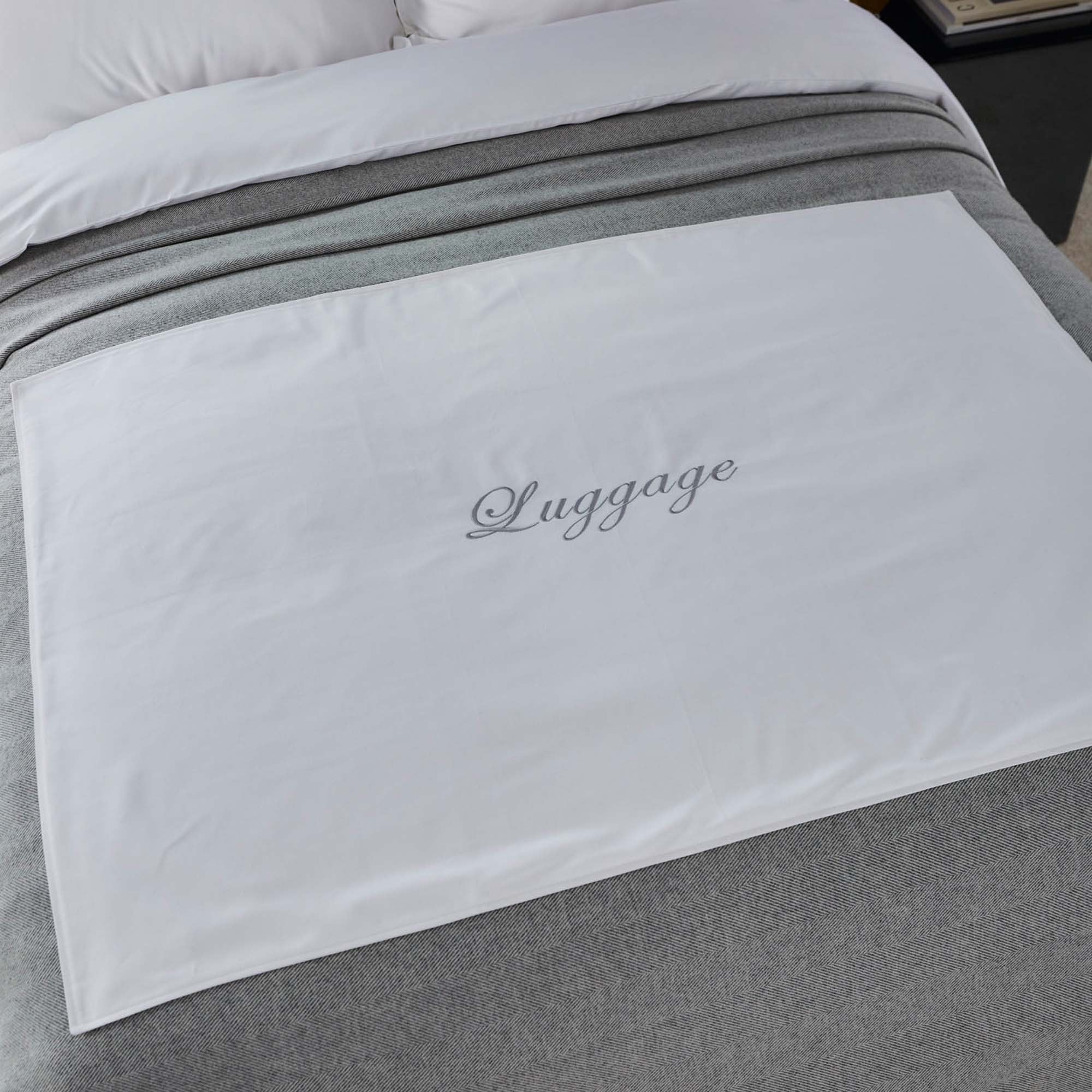 Luggage Mat | Bed Mat White - For Superyachts and Hotels – The Fine ...